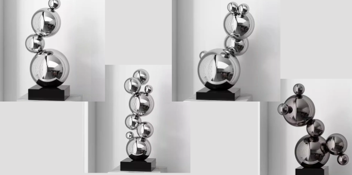 stainless steel sculpture