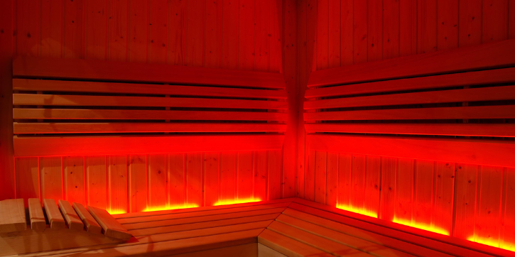 high heat infrared sauna